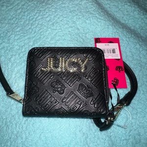 Black juicy couture wallet!
